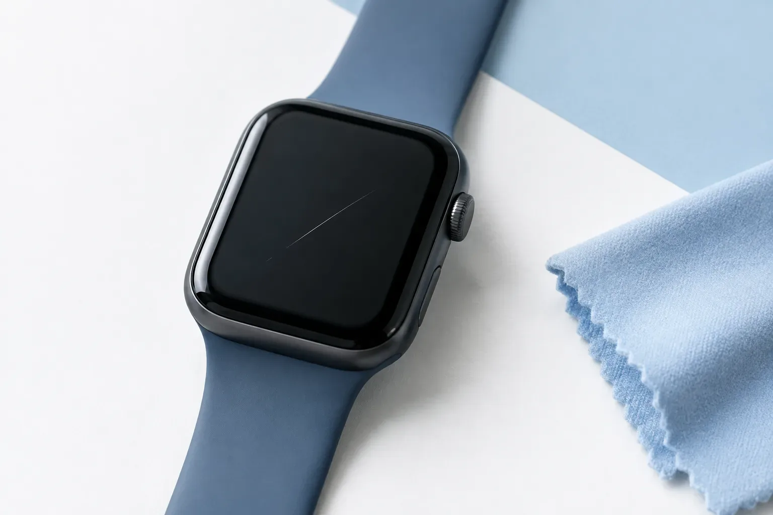 Apple Watch kijelzőjén látható finom vonal dokumentálása állapotfelmérés előtt