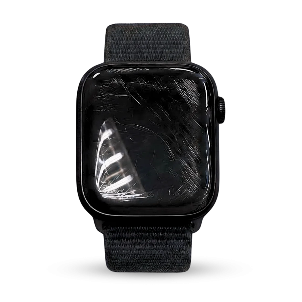 Karcos Apple Watch kijelző polírozás előtt