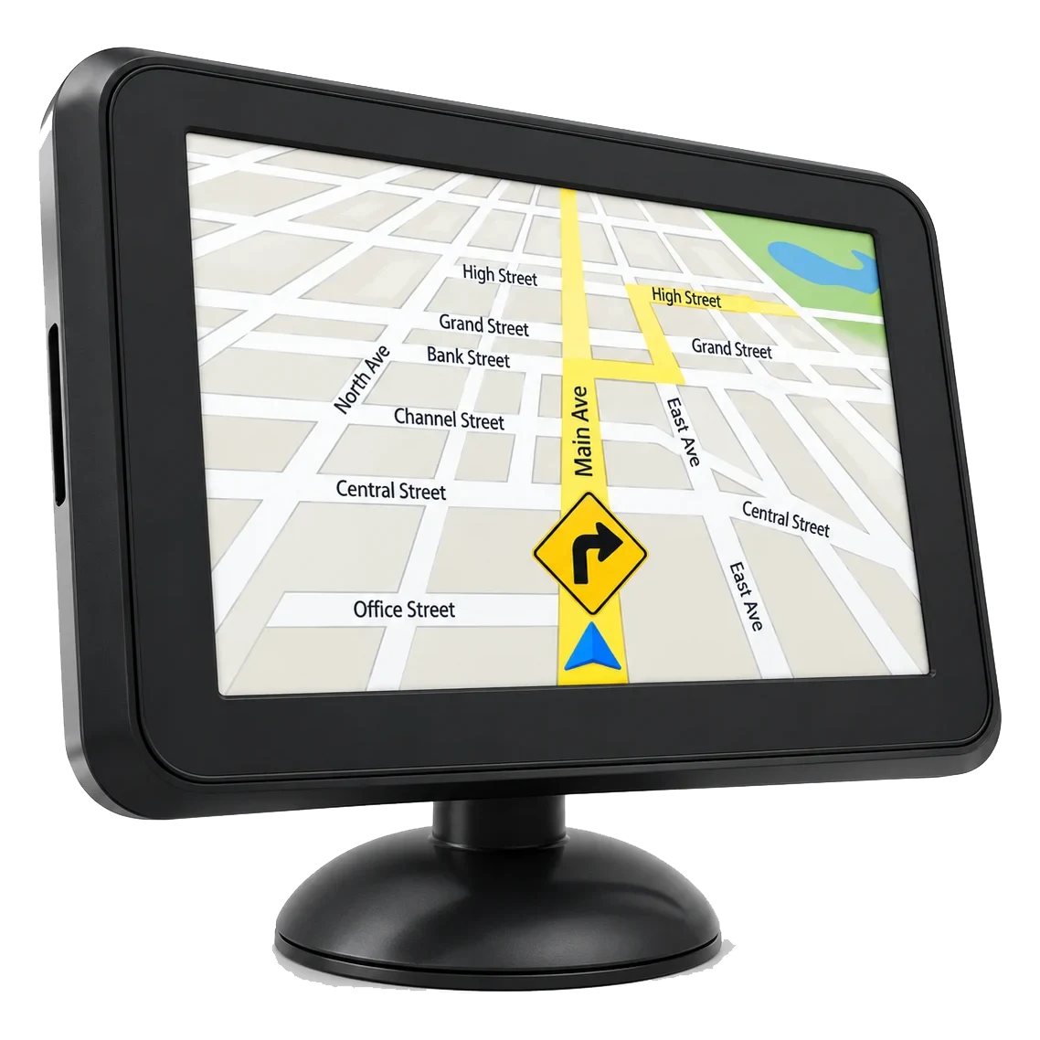 GPS készülék hydrogél kijelzővédő fóliával