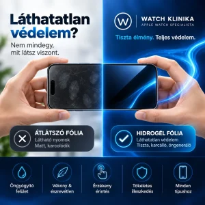 Hydrogél kijelzővédő fólia mobiltelefonon - 4. kép