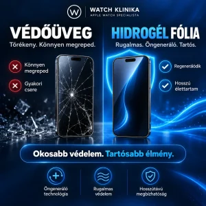 Hydrogél kijelzővédő fólia mobiltelefonon - 5. kép